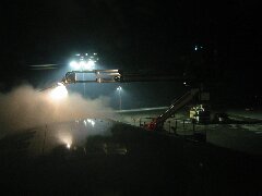 Flugzeugdusche