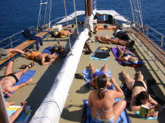 Sonnendeck der Poseidon