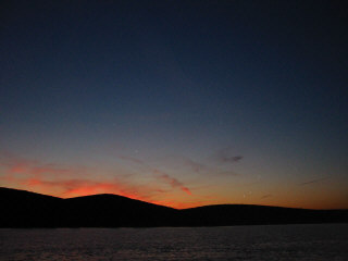 Sonnenuntergang in Ist